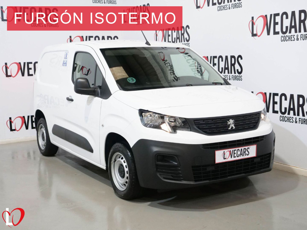 PEUGEOT PARTNER BlueHDI S&S FURGÓN ISOTERMO 6 VEL 100 de segunda mano