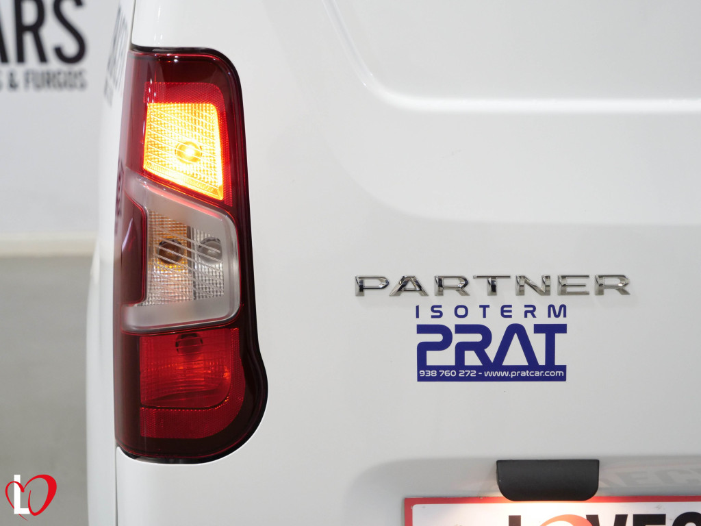 PEUGEOT PARTNER BlueHDI S&S FURGÓN ISOTERMO 6 VEL 100 de segunda mano
