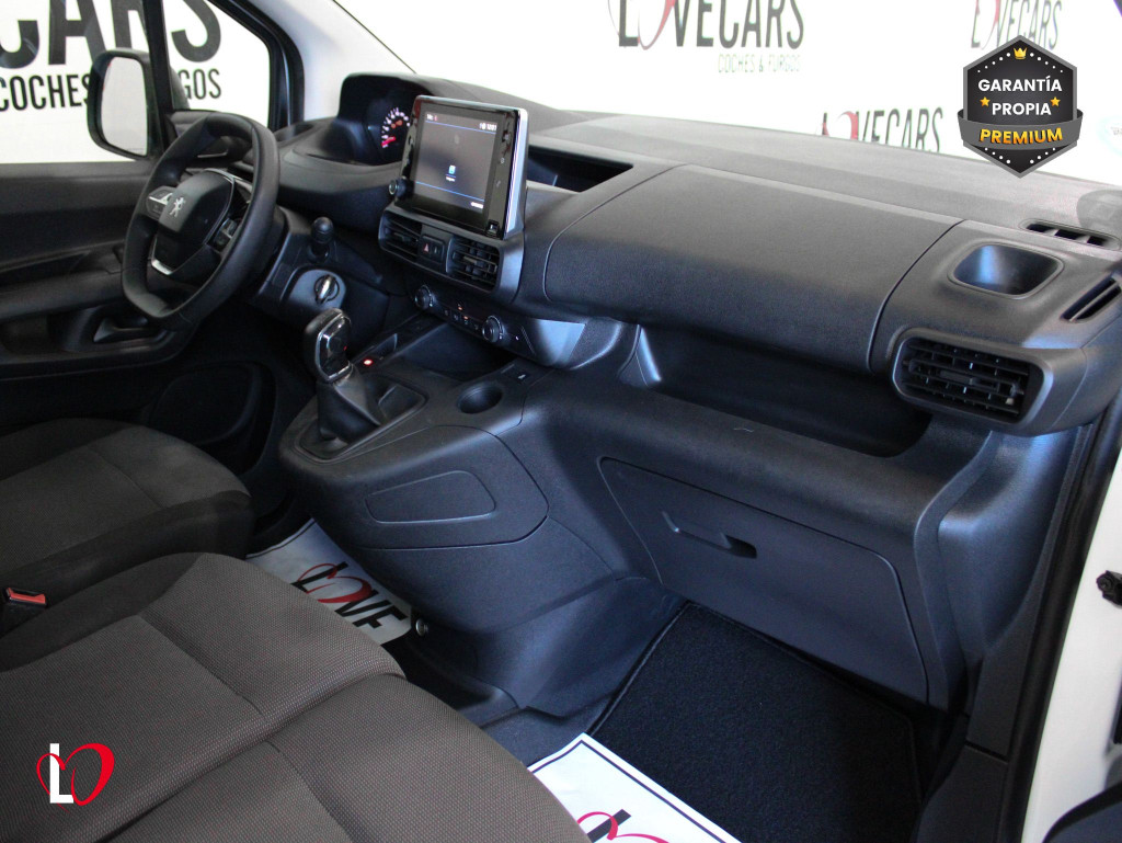PEUGEOT PARTNER BlueHDi S&S PREMIUM STANDARD 3 PLAZAS 100 de segunda mano
