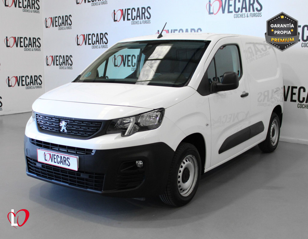 PEUGEOT PARTNER BlueHDi S&S PREMIUM STANDARD 3 PLAZAS 100 de segunda mano