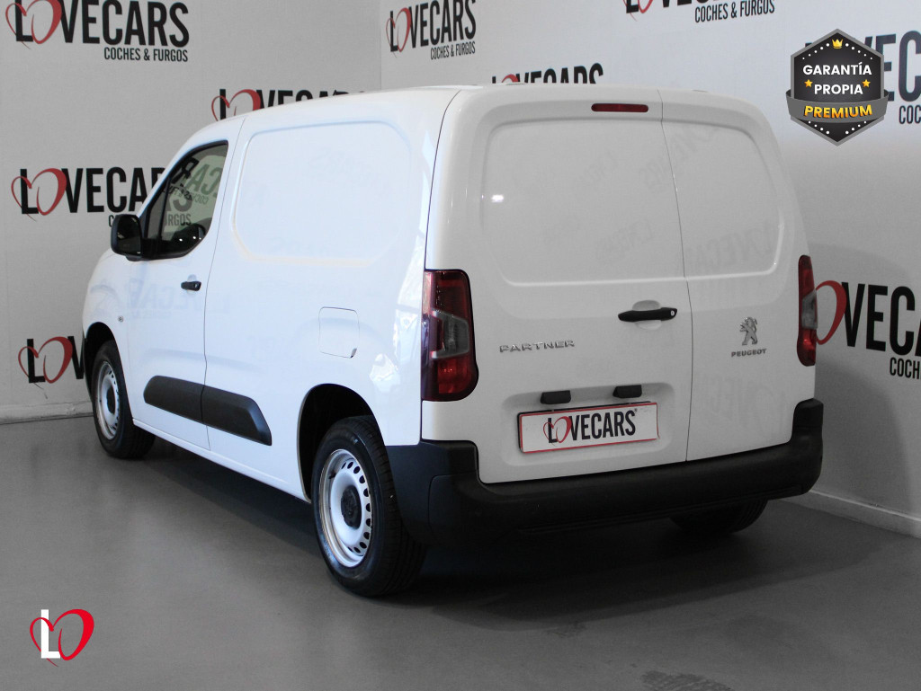 PEUGEOT PARTNER BlueHDi S&S PREMIUM STANDARD 3 PLAZAS 100 de segunda mano