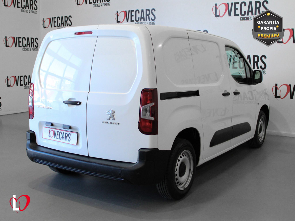 PEUGEOT PARTNER BlueHDi S&S PREMIUM STANDARD 3 PLAZAS 100 de segunda mano