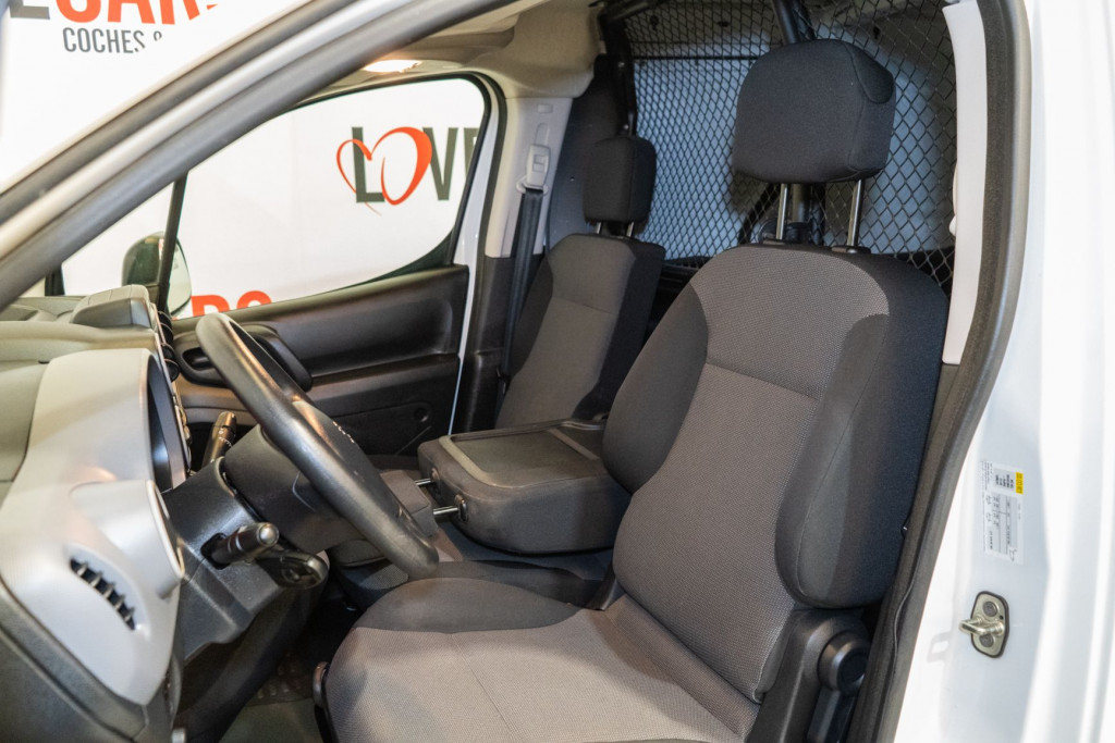 PEUGEOT PARTNER FURGON CONFORT PACK L1 1.6 BlueHDI 3 PLZAS 100 de segunda mano