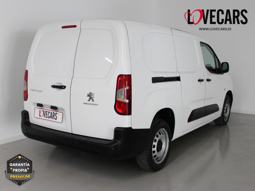 PEUGEOT PARTNER PREMIUM LONG 1000kg BlueHDi 130 6 Vel. 3 PLAZAS de segunda mano