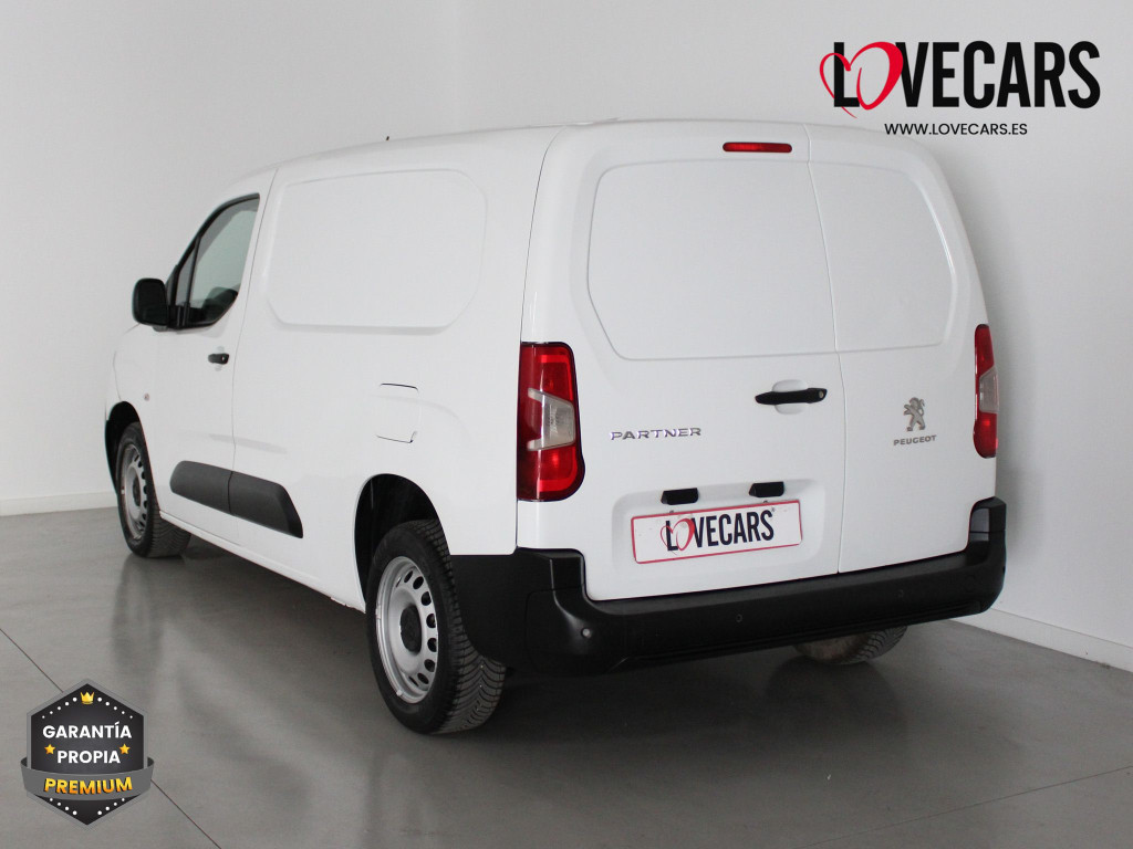 PEUGEOT PARTNER PREMIUM LONG 1000kg BlueHDi 130 6 Vel. 3 PLAZAS de segunda mano