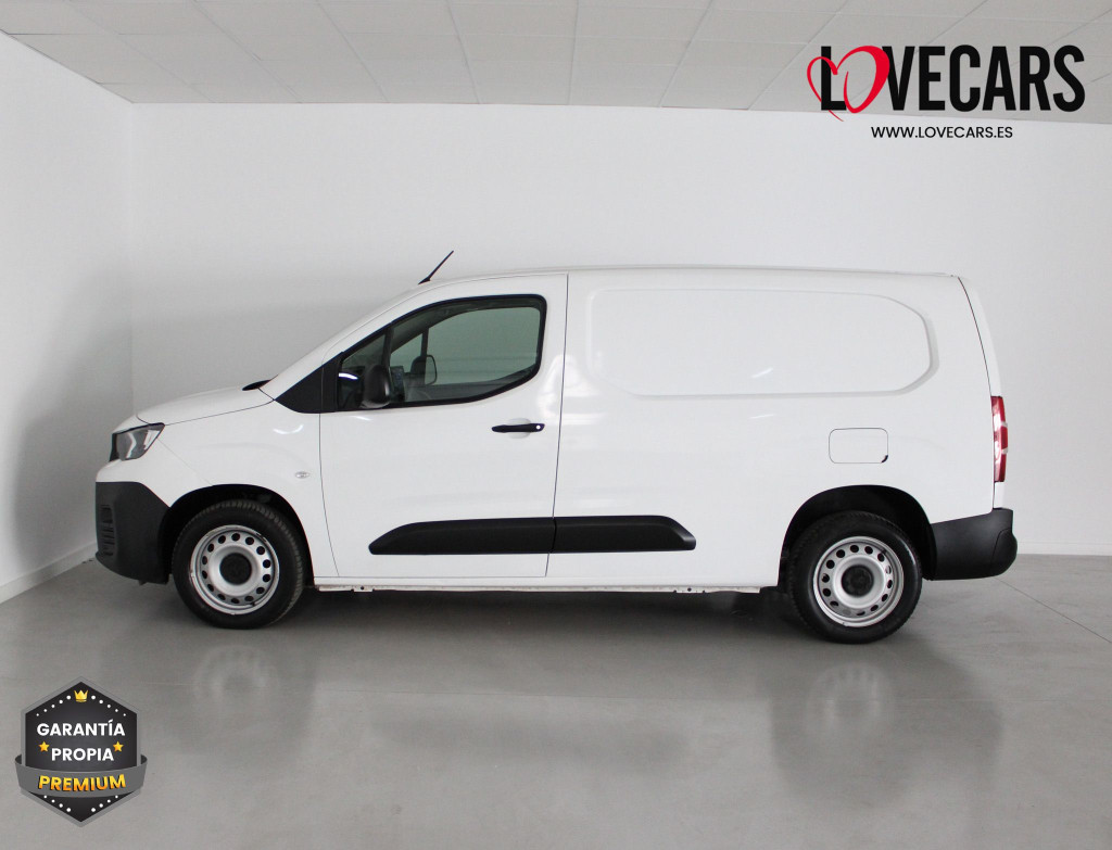 PEUGEOT PARTNER PREMIUM LONG 1000kg BlueHDi 130 6 Vel. 3 PLAZAS de segunda mano