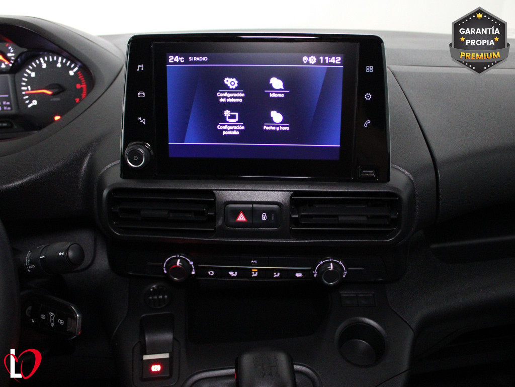 PEUGEOT PARTNER PREMIUM LONG 1000kg BlueHDi 130 6 Vel. 3 PLAZAS de segunda mano