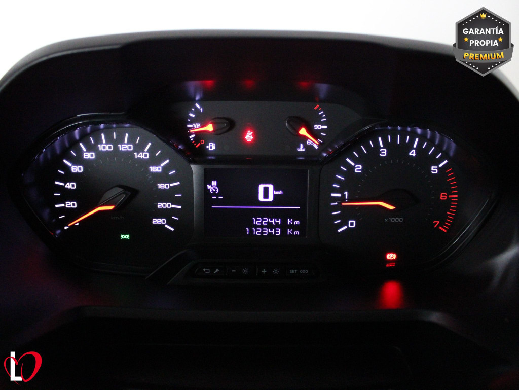 PEUGEOT PARTNER PREMIUM LONG 1000kg BlueHDi 130 6 Vel. 3 PLAZAS de segunda mano