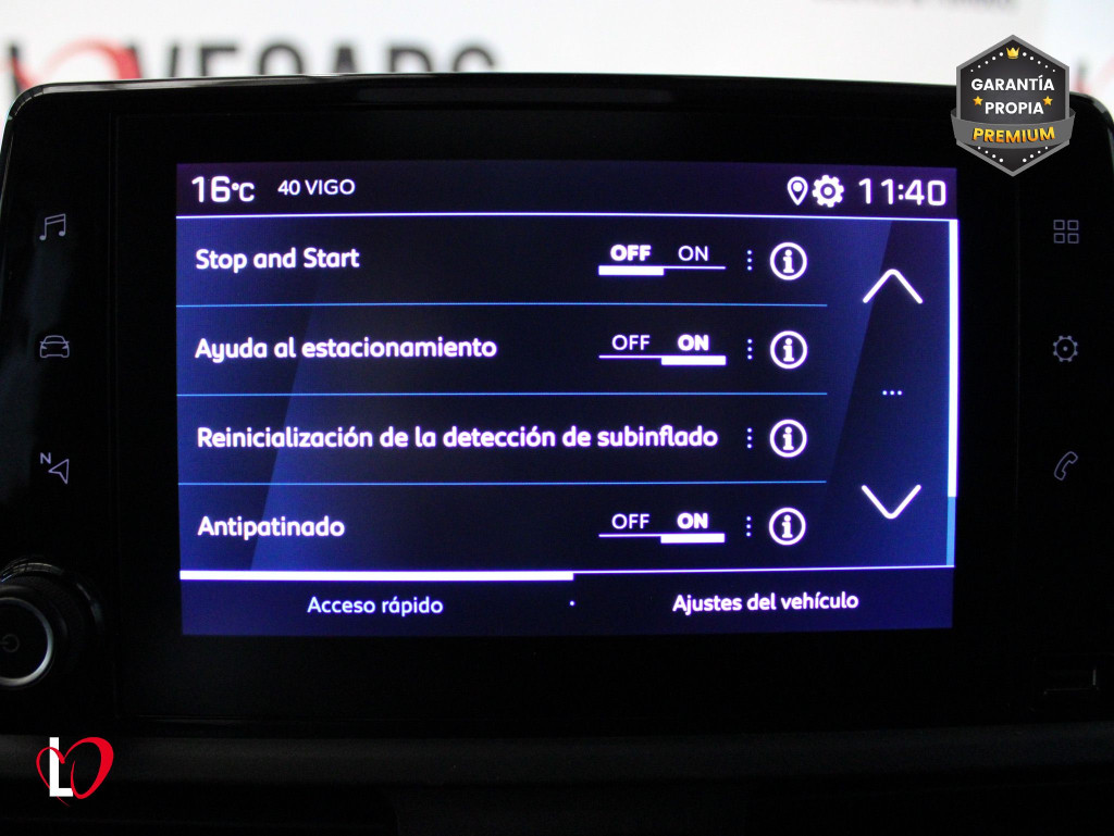 PEUGEOT PARTNER PREMIUM STANDARD 1000kg BlueHDi 100 S&S 5 Vel. 3 PLAZAS de segunda mano