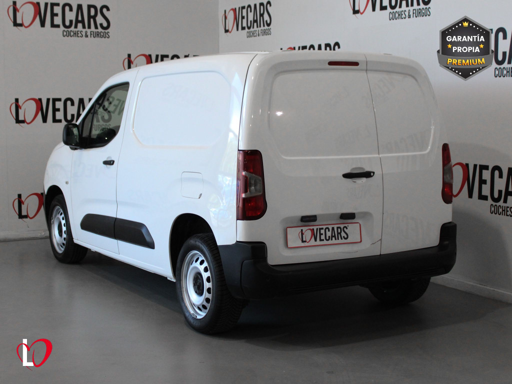 PEUGEOT PARTNER PREMIUM STANDARD 1000kg BlueHDi 100 S&S 5 Vel. 3 PLAZAS de segunda mano