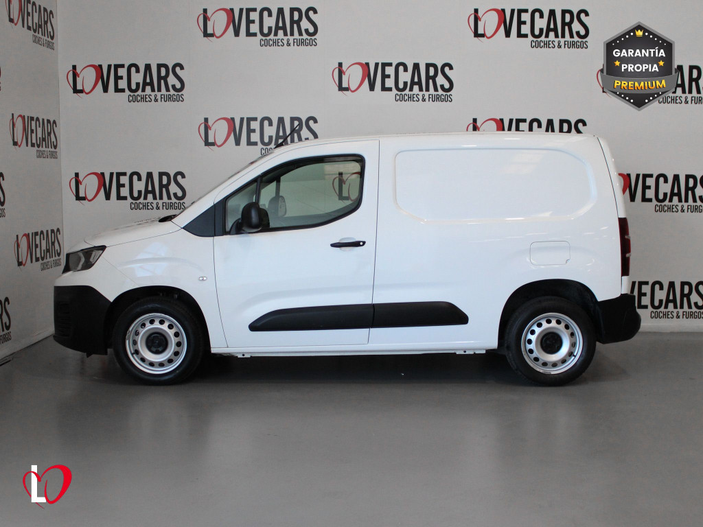PEUGEOT PARTNER PREMIUM STANDARD 1000kg BlueHDi 100 S&S 5 Vel. 3 PLAZAS de segunda mano