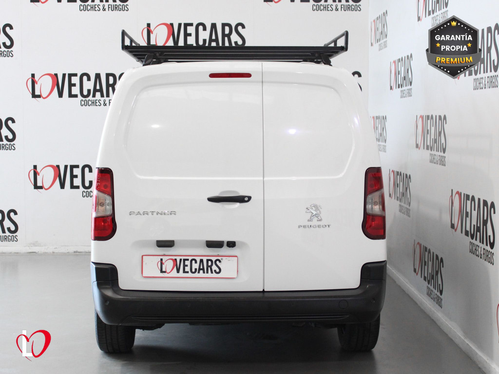 PEUGEOT PARTNER PRO LONG 1000kg BlueHDi 100 S&S 5 Vel. 3 PLAZAS de segunda mano