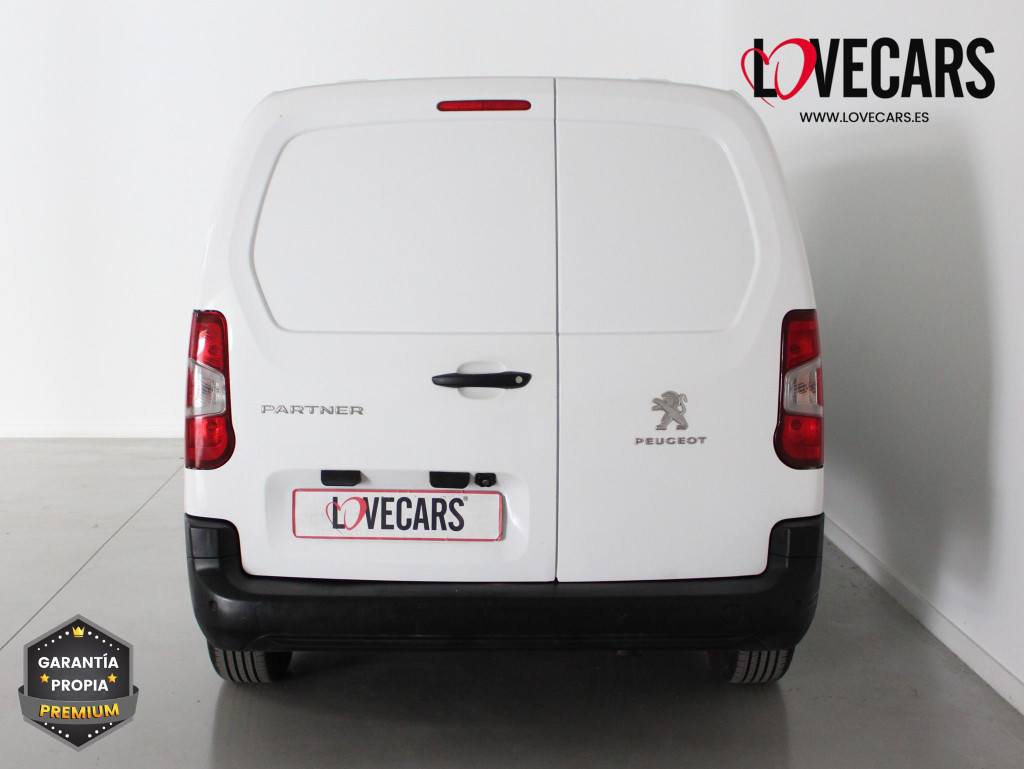 PEUGEOT PARTNER PRO LONG 1000kg BlueHDi 100 S&S 5 Vel 3 PLAZAS de segunda mano