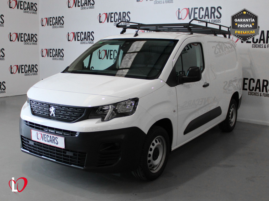 PEUGEOT PARTNER PRO LONG 1000kg BlueHDi 100 S&S 5 Vel. 3 PLAZAS de segunda mano