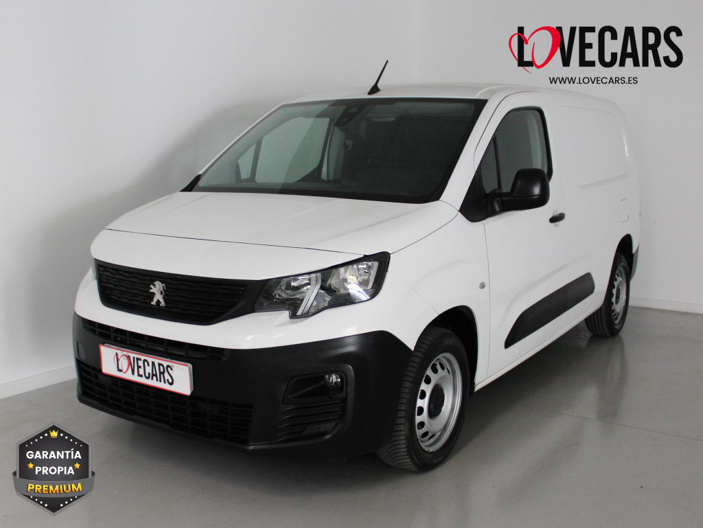 PEUGEOT PARTNER PRO LONG 1000kg BlueHDi 100 S&S 5 Vel 3 PLAZAS de segunda mano
