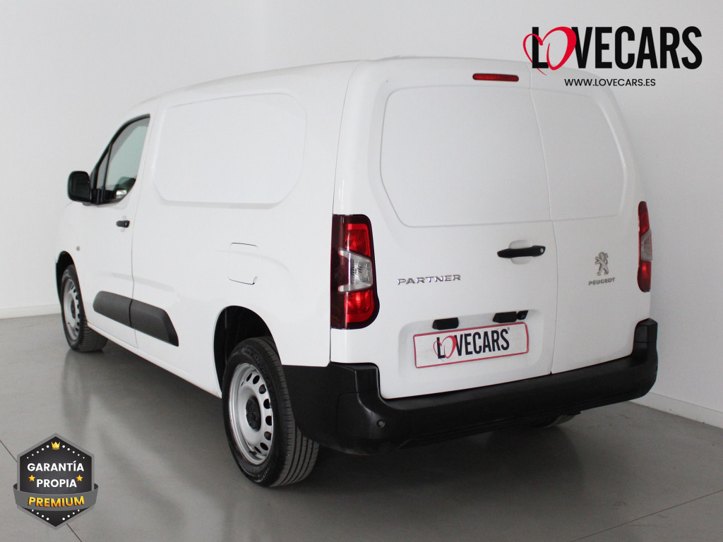 PEUGEOT PARTNER PRO LONG 1000kg BlueHDi 100 S&S 5 Vel 3 PLAZAS de segunda mano
