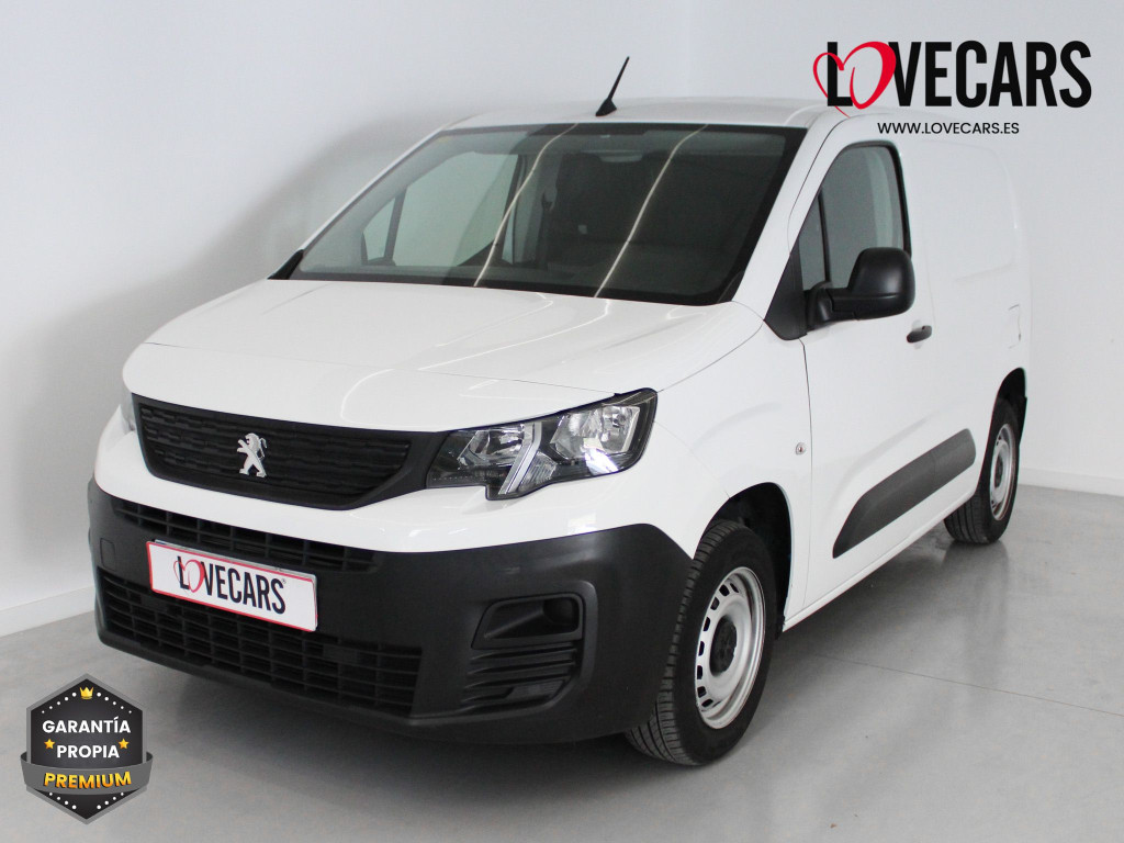 PEUGEOT PARTNER Pro STANDARD 600kg BlueHDi 100 S&S 3 PLAZAS de segunda mano