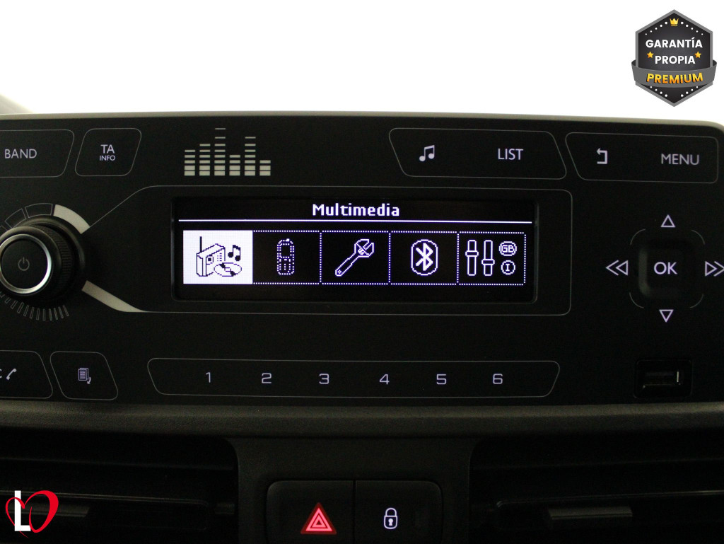 PEUGEOT PARTNER Pro STANDARD 600kg BlueHDi 100 S&S 3 PLAZAS de segunda mano