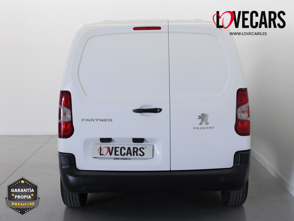 PEUGEOT PARTNER Pro STANDARD 600kg BlueHDi 100 S&S 3 PLAZAS de segunda mano