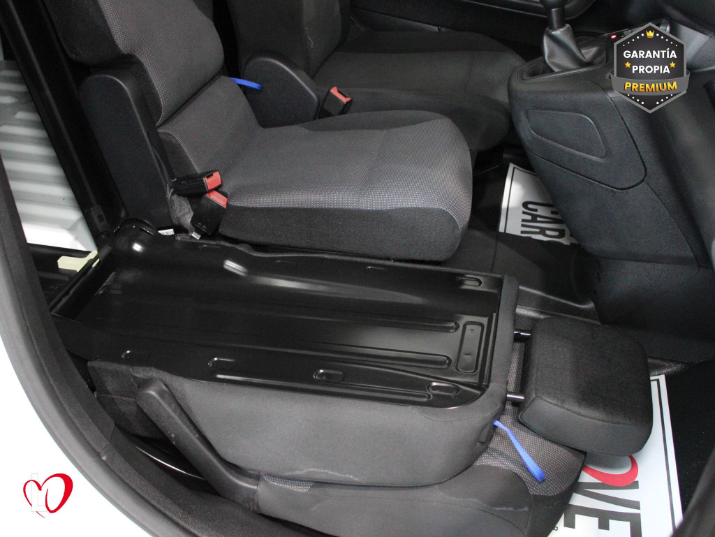 PEUGEOT PARTNER PRO STANDARD 600kg BlueHDi 100 S&S 5 Vel. 3 PLAZAS de segunda mano