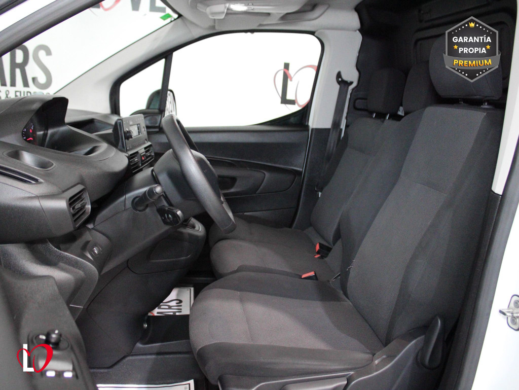 PEUGEOT PARTNER PRO STANDARD 600kg BlueHDi 100 S&S 5 Vel. 3 PLAZAS de segunda mano