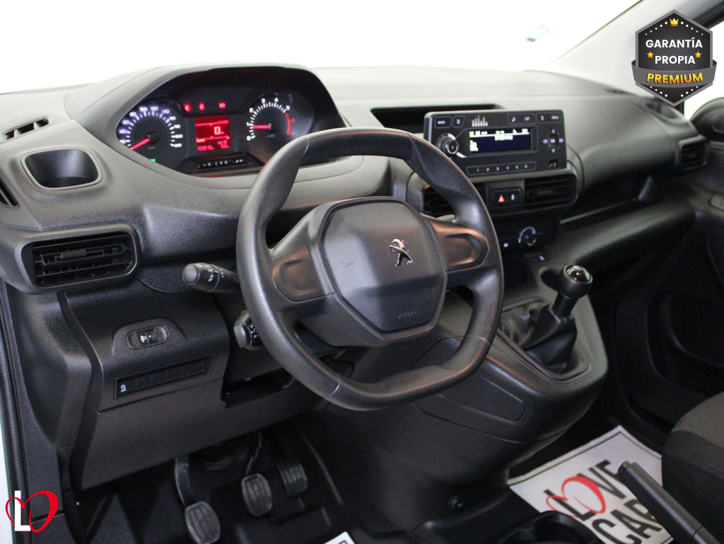 PEUGEOT PARTNER PRO Standard 600kg BlueHDi 100 S&S 5 Vel. MAN de segunda mano