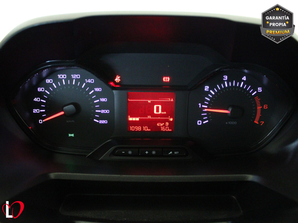PEUGEOT PARTNER PRO Standard 600kg BlueHDi 100 S&S 5 Vel. MAN de segunda mano