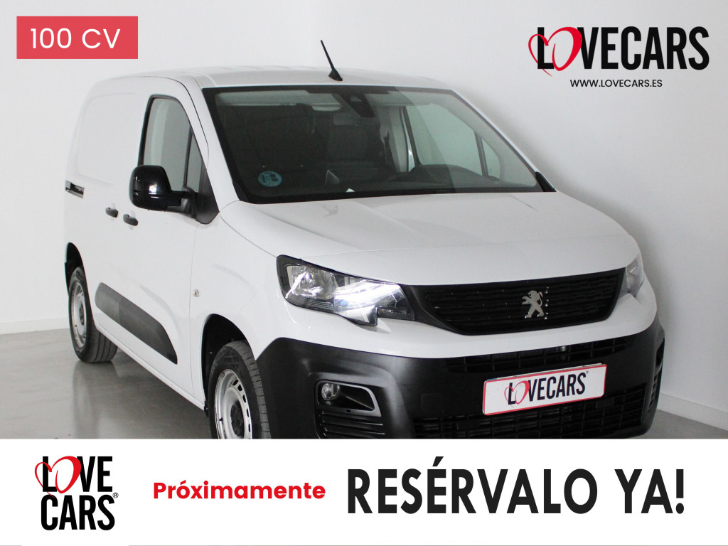 PEUGEOT PARTNER PRO Standard 600kg BlueHDi 100 S&S 5 Vel. MAN de segunda mano