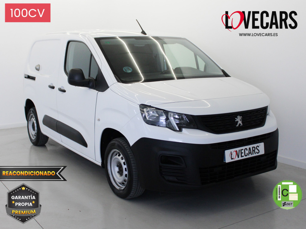 PEUGEOT PARTNER PRO Standard 600kg BlueHDi 100 S&S 5 Vel. MAN de segunda mano