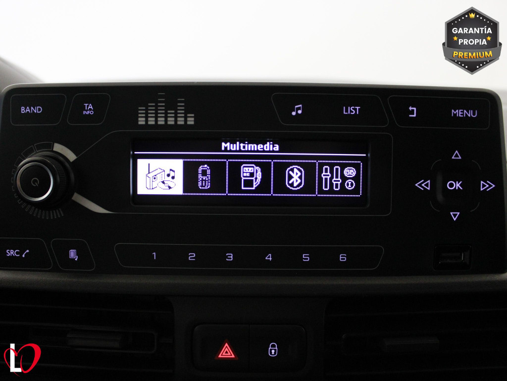 PEUGEOT PARTNER PRO Standard 600kg BlueHDi 100 S&S 5 Vel. MAN de segunda mano