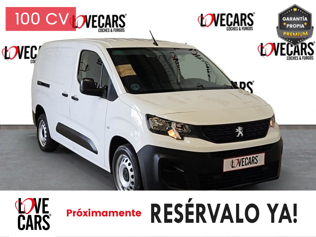 PEUGEOT PARTNER PRO STANDARD 600kg BlueHDi 100 S&S 5 Vel. MAN de segunda mano