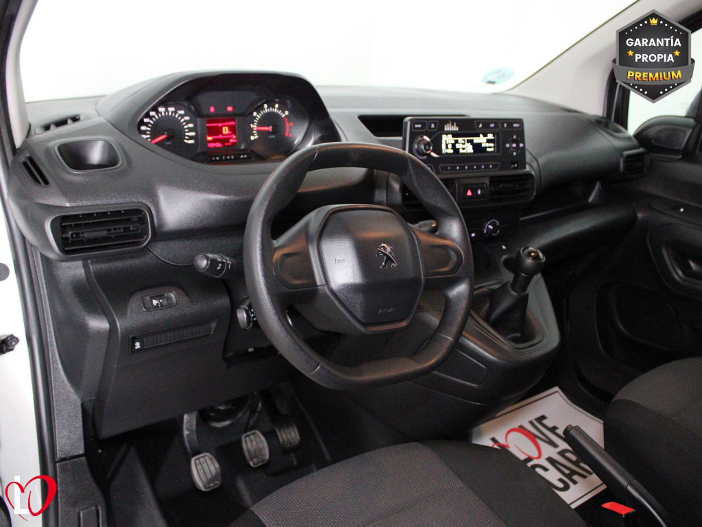 PEUGEOT PARTNER PRO STANDARD 600kg BlueHDi 100 S&S 5 VEL de segunda mano