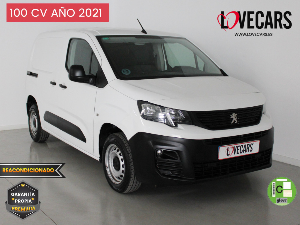 PEUGEOT PARTNER PRO STANDARD 600kg BlueHDi 100 S&S 5 VEL de segunda mano