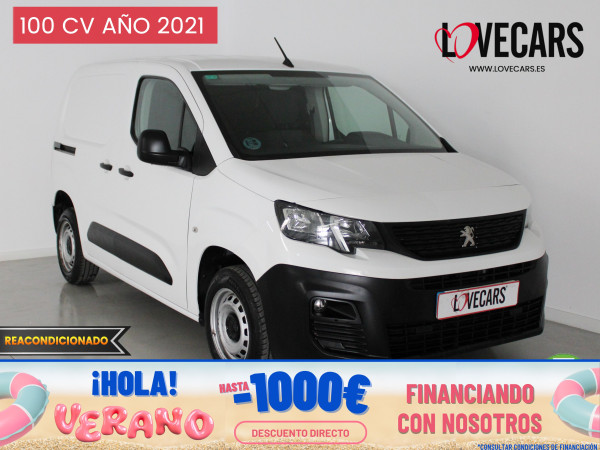 PEUGEOT PARTNER PRO STANDARD 600kg BlueHDi 100 S&S 5 VEL de segunda mano