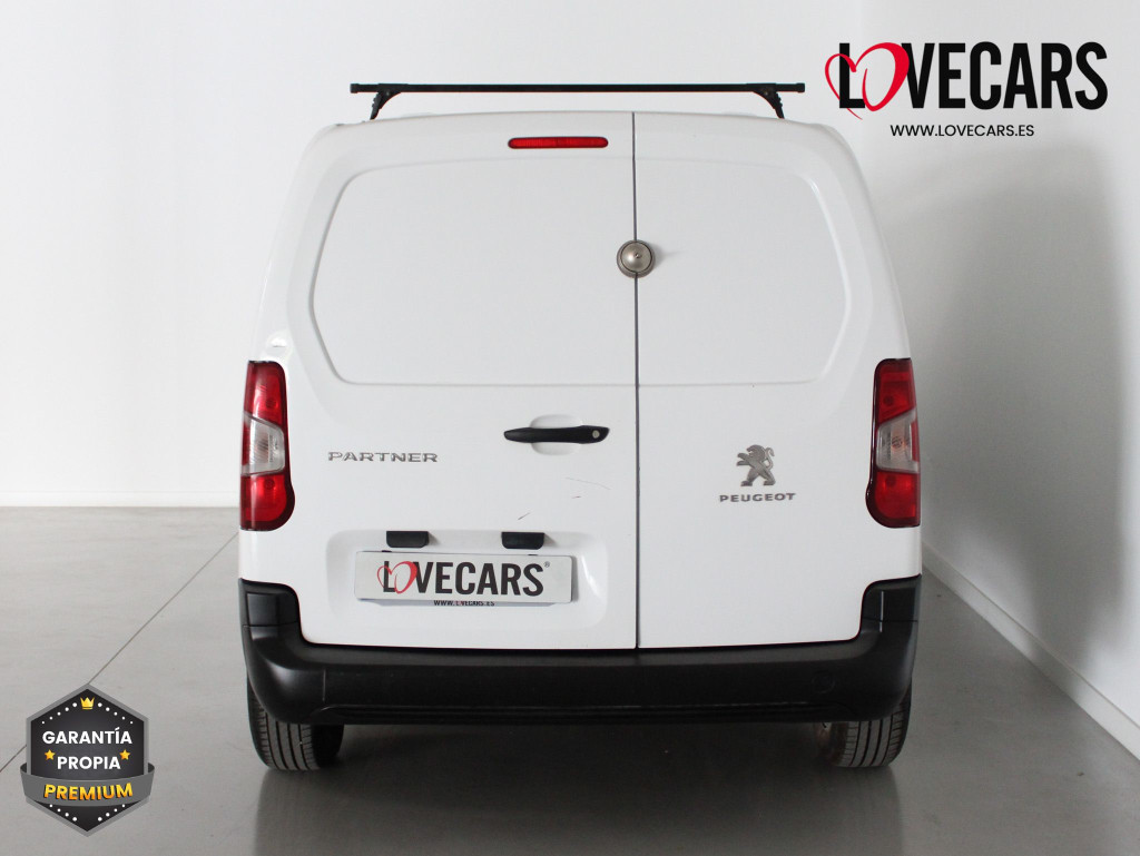 PEUGEOT PARTNER PRO STANDARD 600kg BlueHDi 100 S&S 6 Vel. 3 PLAZAS de segunda mano