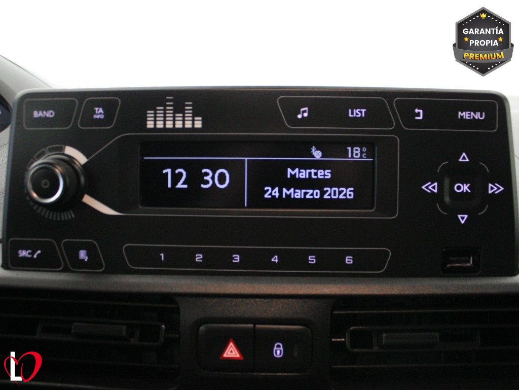 PEUGEOT PARTNER Pro STANDARD BlueHDi 100 S&S 6 Vel de segunda mano