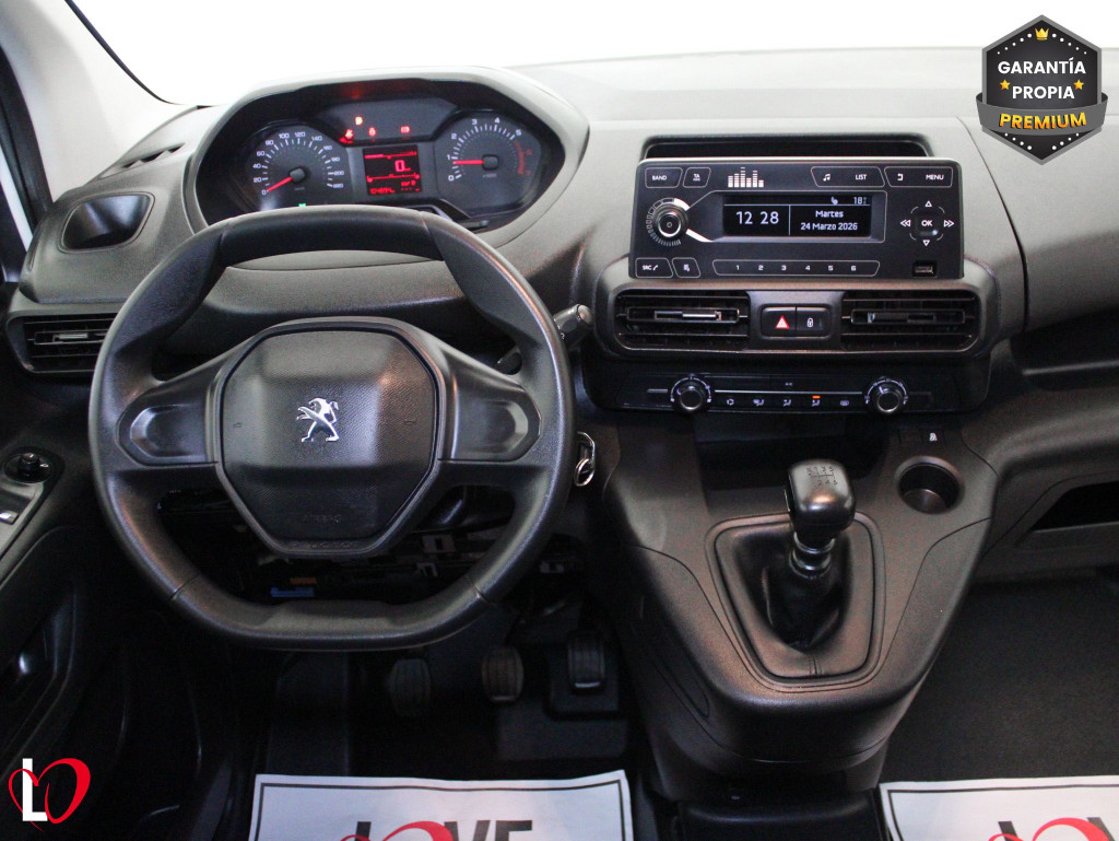 PEUGEOT PARTNER Pro STANDARD BlueHDi 100 S&S 6 Vel de segunda mano