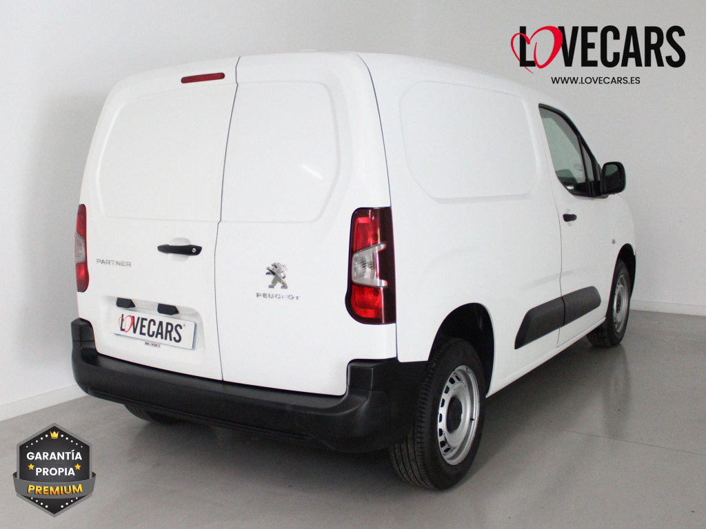 PEUGEOT PARTNER STANDARD 600kg BlueHDi 100 S&S 5 Vel. MAN de segunda mano