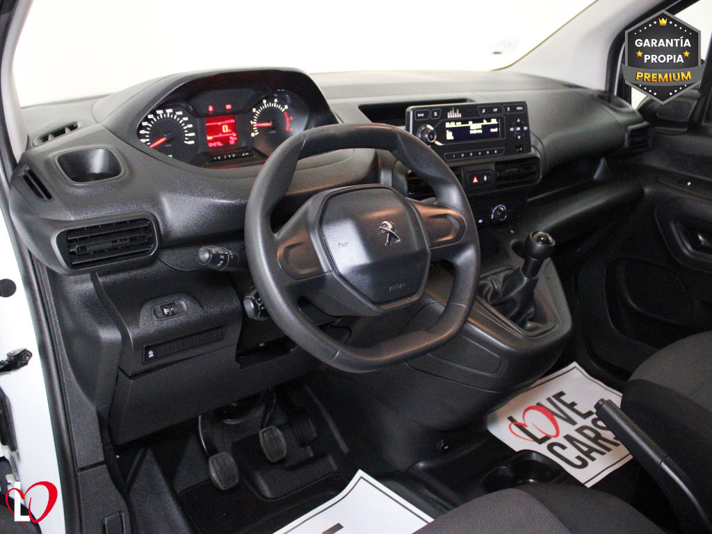 PEUGEOT PARTNER STANDARD 600kg BlueHDi 100 S&S 5 Vel. MAN de segunda mano