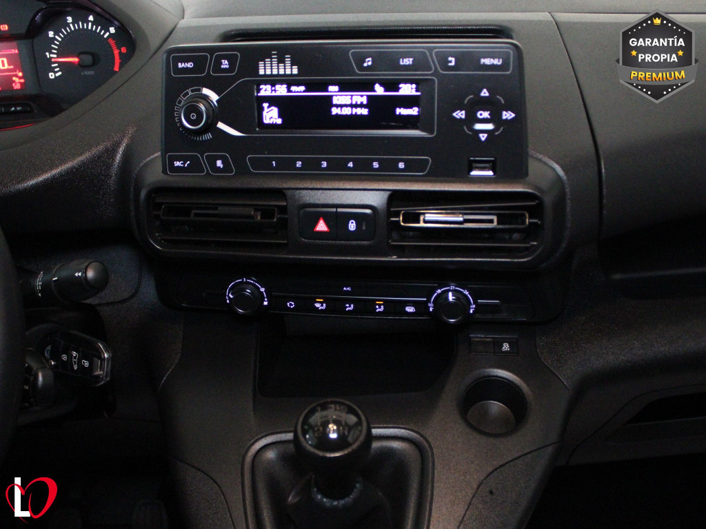 PEUGEOT PARTNER STANDARD 600kg BlueHDi 100 S&S 5 Vel. MAN de segunda mano