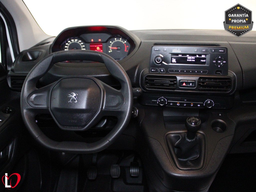 PEUGEOT PARTNER STANDARD 600kg BlueHDi 100 S&S 5 Vel. MAN de segunda mano