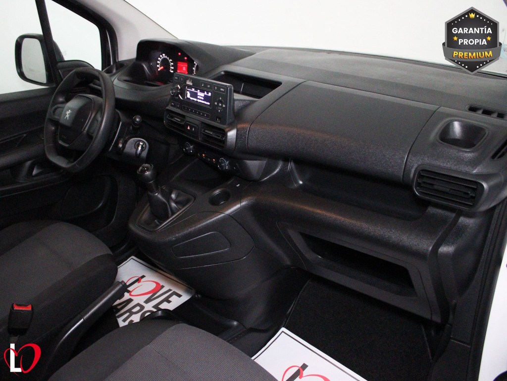 PEUGEOT PARTNER STANDARD 600kg BlueHDi 100 S&S 5 Vel. MAN de segunda mano