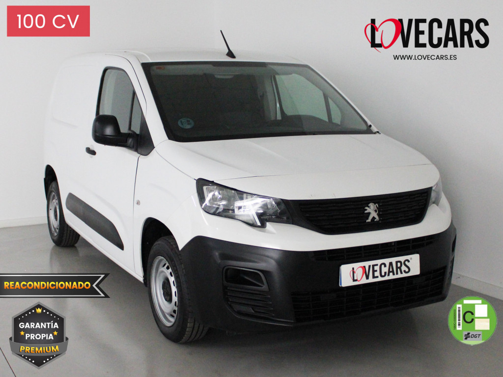 PEUGEOT PARTNER STANDARD 600kg BlueHDi 100 S&S 5 Vel. MAN de segunda mano