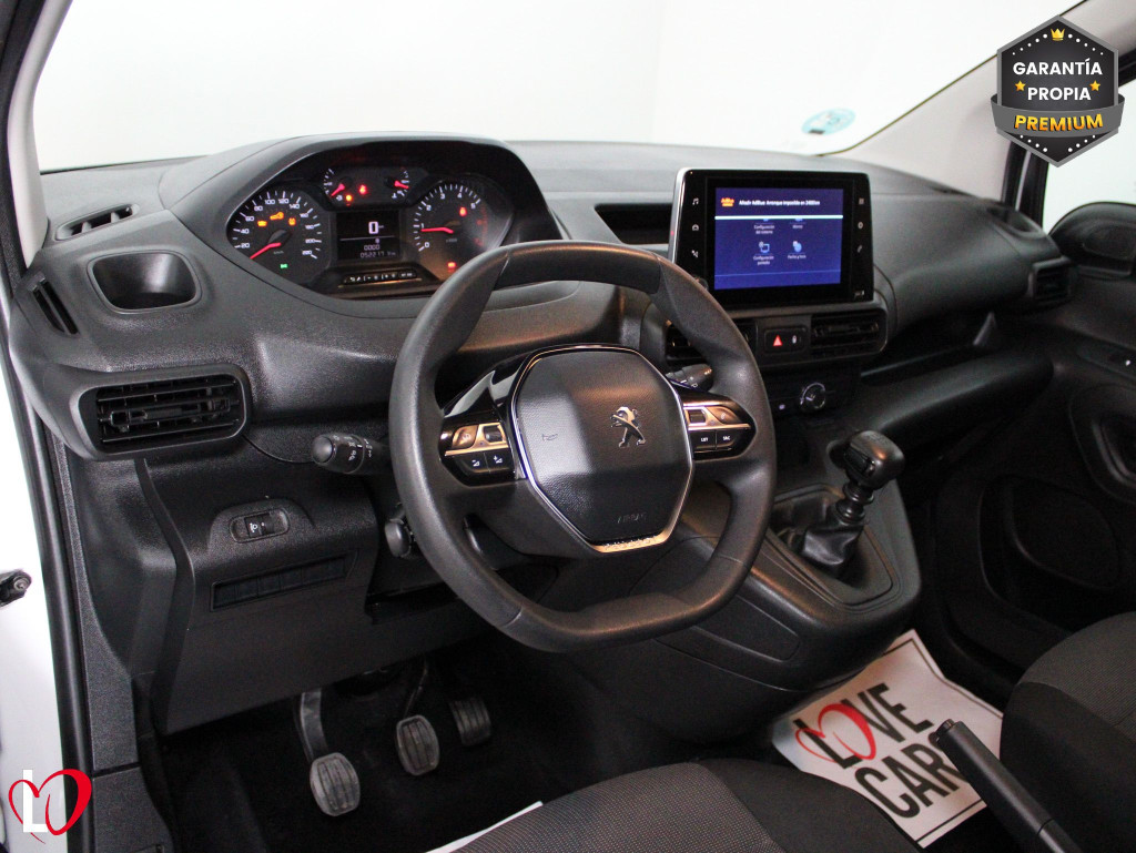 PEUGEOT PARTNER STANDARD 600kg BlueHDi 100 S&S 6 Vel. MAN de segunda mano