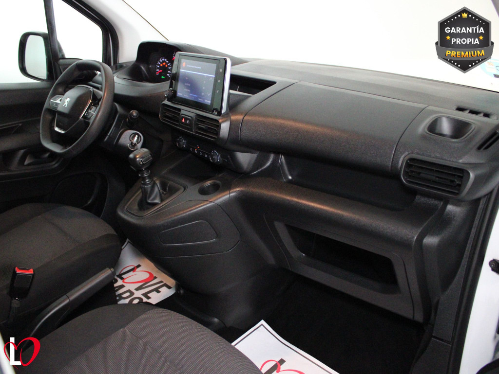 PEUGEOT PARTNER STANDARD 600kg BlueHDi 100 S&S 6 Vel. MAN de segunda mano