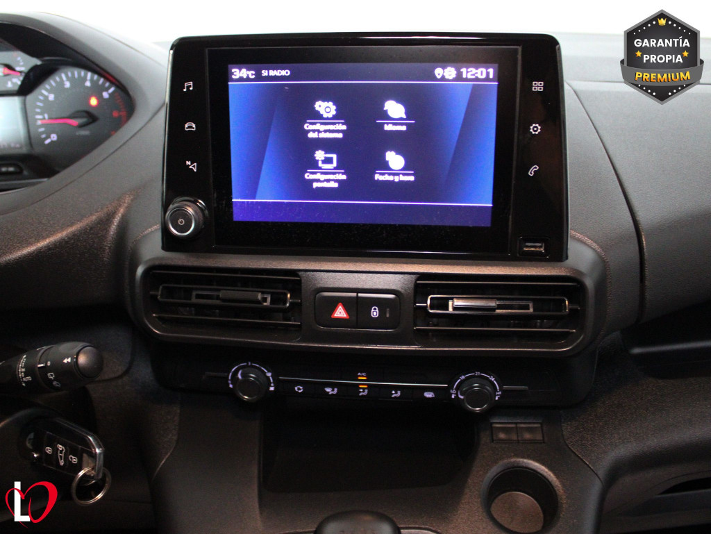 PEUGEOT PARTNER STANDARD 600kg BlueHDi 100 S&S 6 Vel. MAN de segunda mano