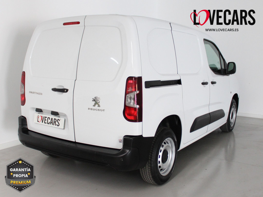 PEUGEOT PARTNER Standard 600kg BlueHDi 100 S&S 6 Vel. MAN de segunda mano