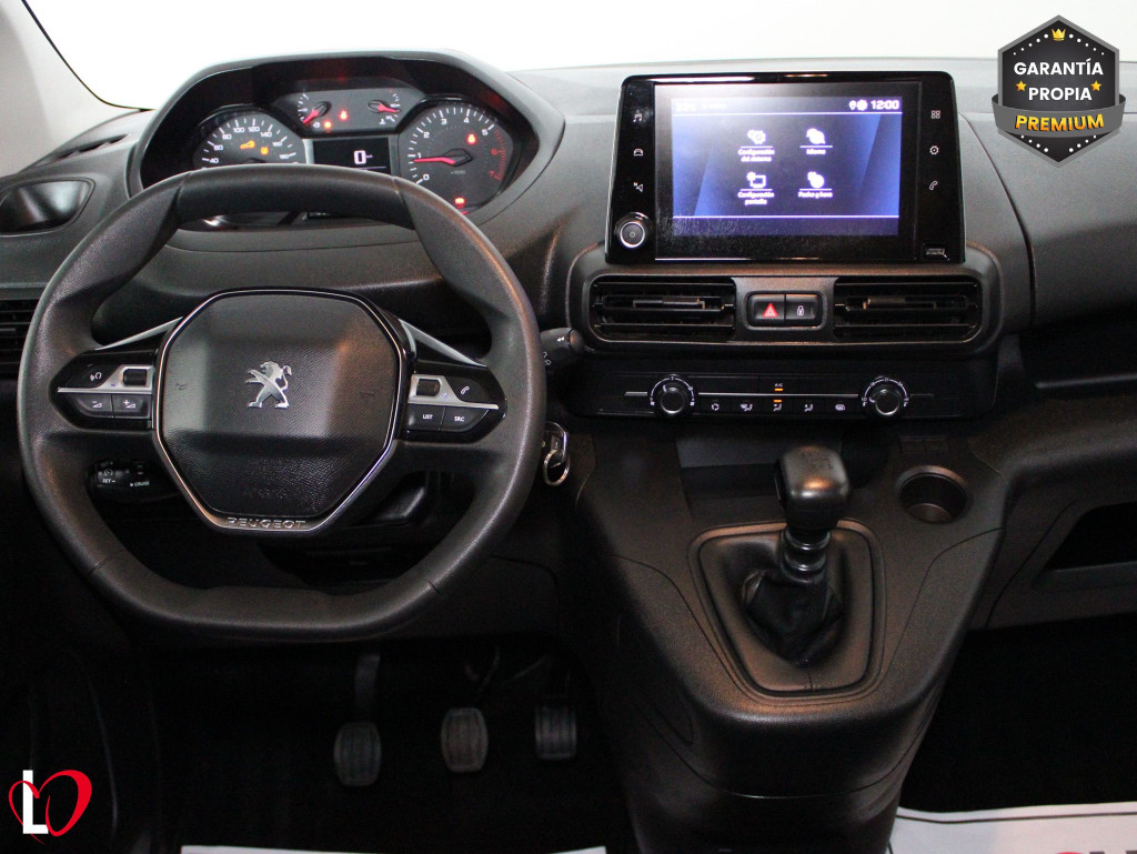PEUGEOT PARTNER STANDARD 600kg BlueHDi 100 S&S 6 Vel. MAN de segunda mano