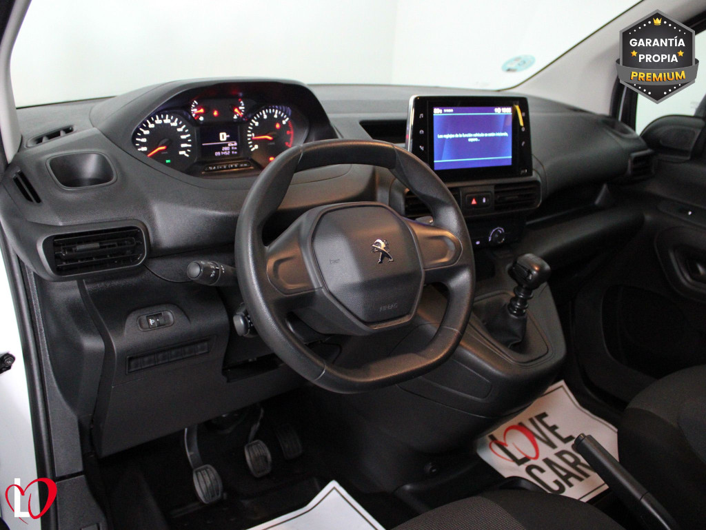 PEUGEOT PARTNER Standard 600kg BlueHDi 100 S&S 6 Vel. MAN de segunda mano