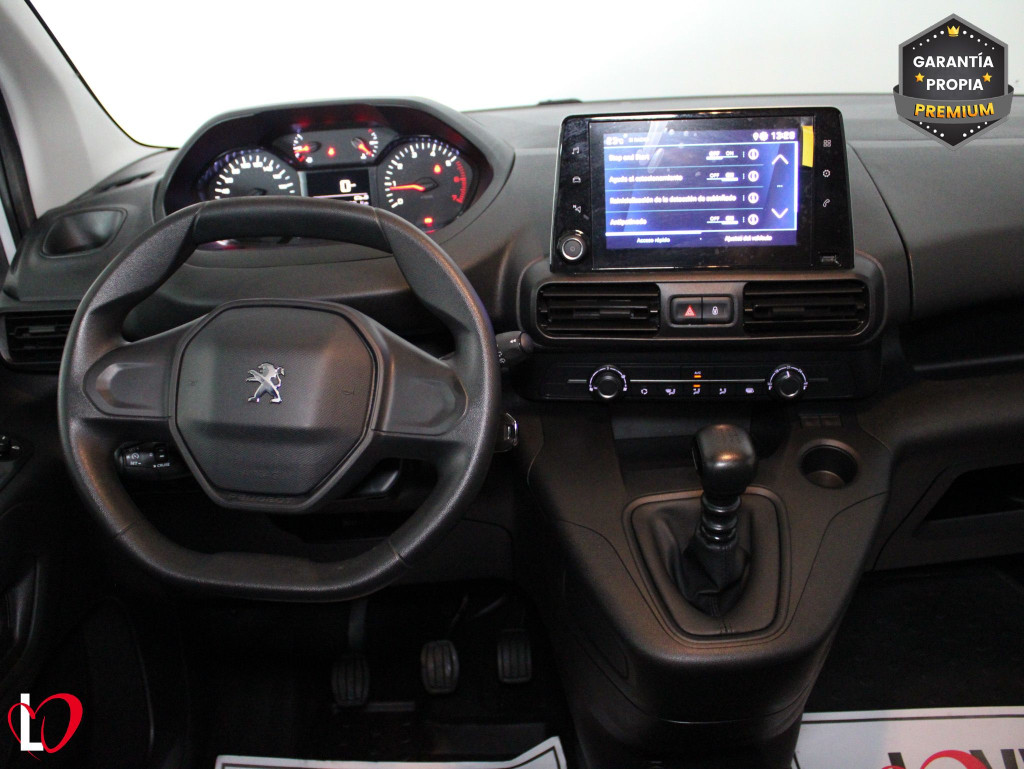 PEUGEOT PARTNER Standard 600kg BlueHDi 100 S&S 6 Vel. MAN de segunda mano